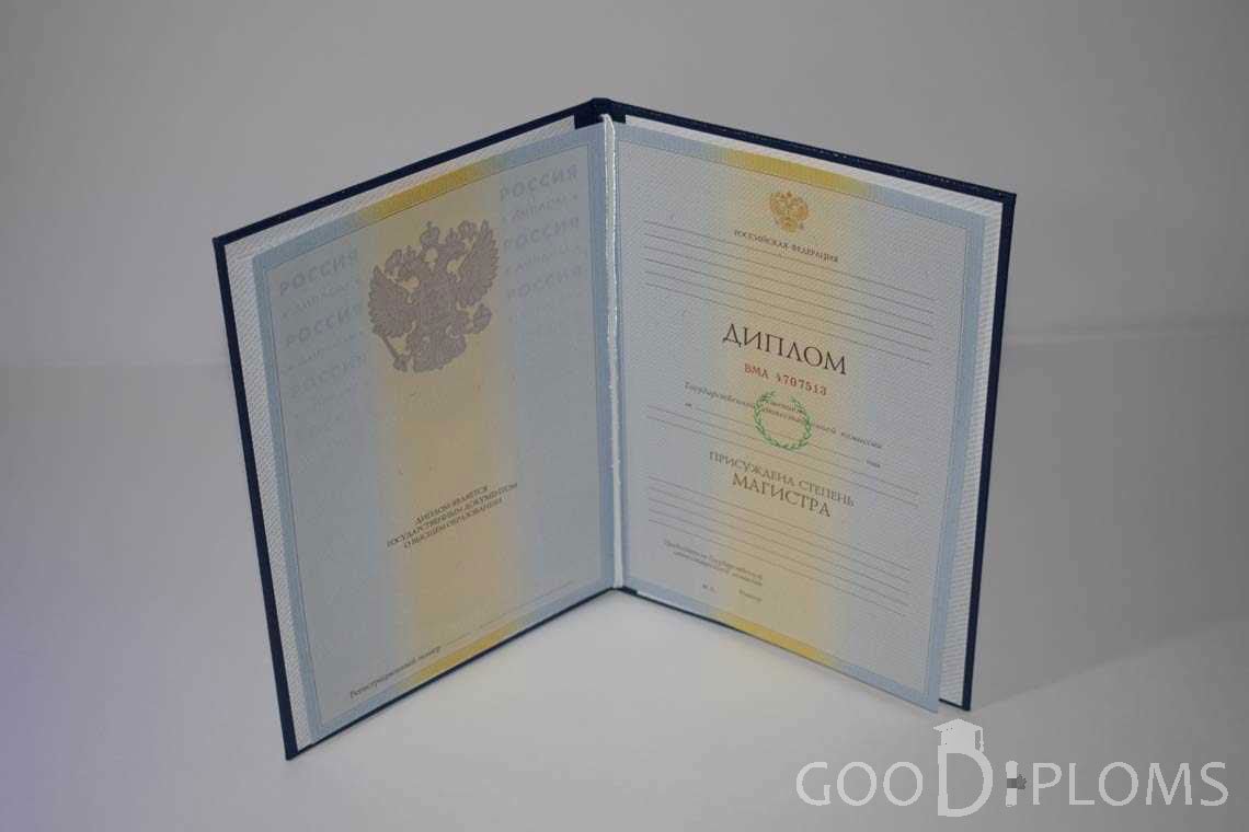 Диплом Магистра в период c 2009 по 2010 год - Долгопрудный